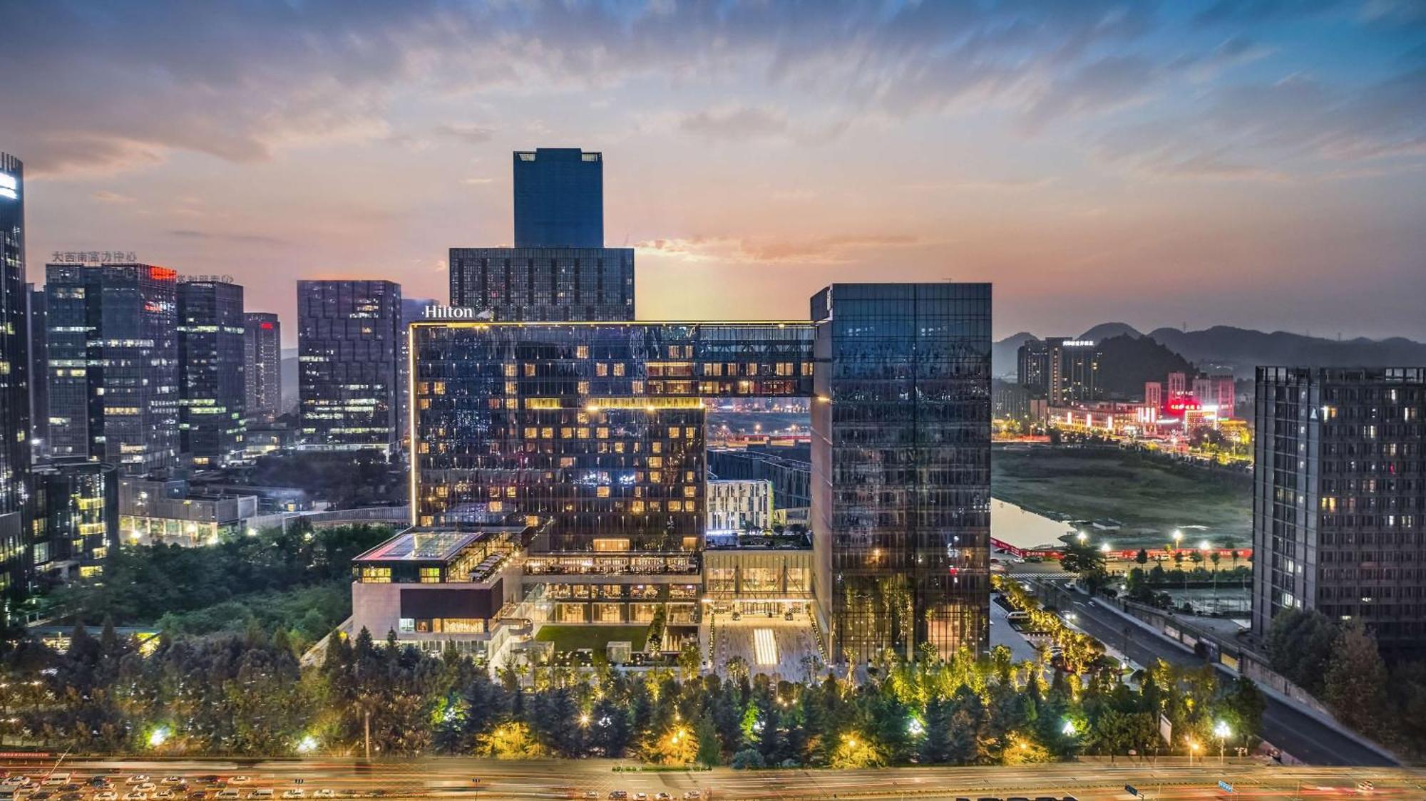 Hotel Hilton Guiyang Guiyang  Zewnętrze zdjęcie