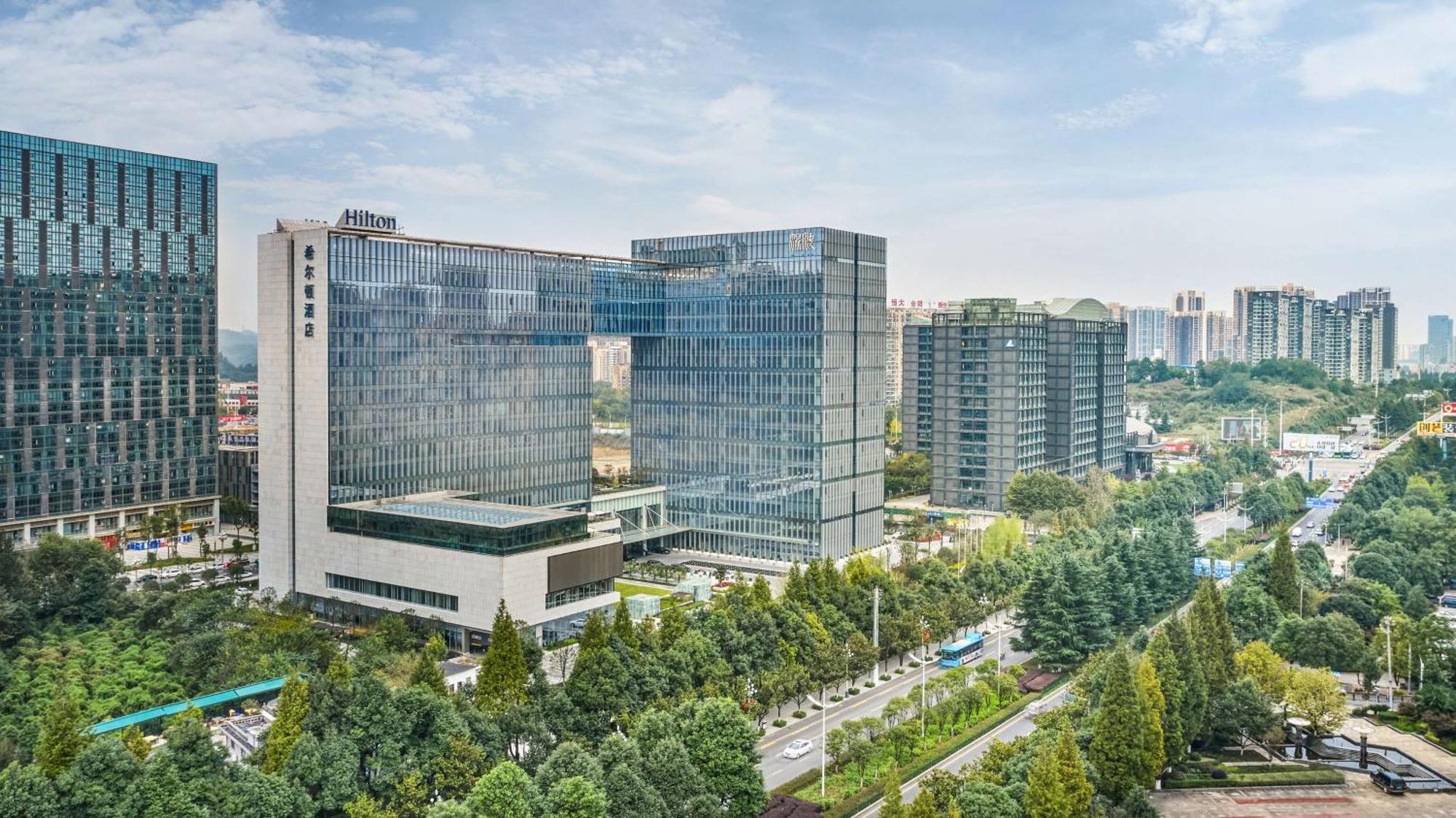 Hotel Hilton Guiyang Guiyang  Zewnętrze zdjęcie
